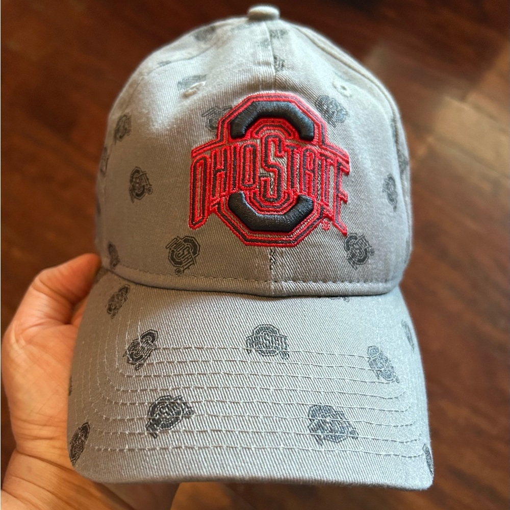 OHIO State baseball cap.  W’s OS